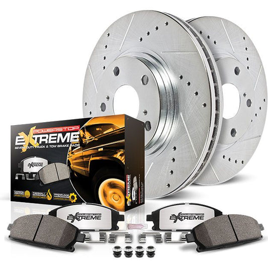 Swanky Power Stop K7400-36 brake & rotor complete kit