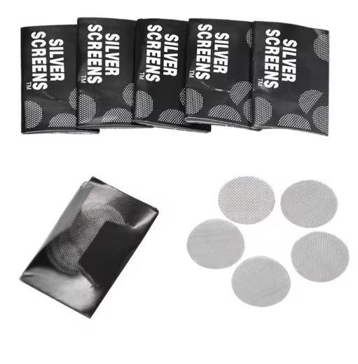 Stainless Steel Smoking Screens 5 Pack