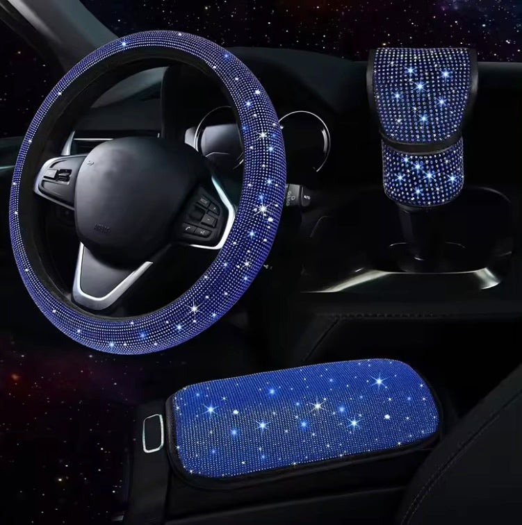 Swanky Bling Steering Wheel 3 Piece Set