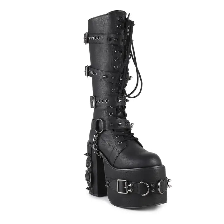 Punk High Rise Platform Boots