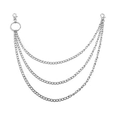 Wicked Punk Triple Chain Punk Rock Belt Chain