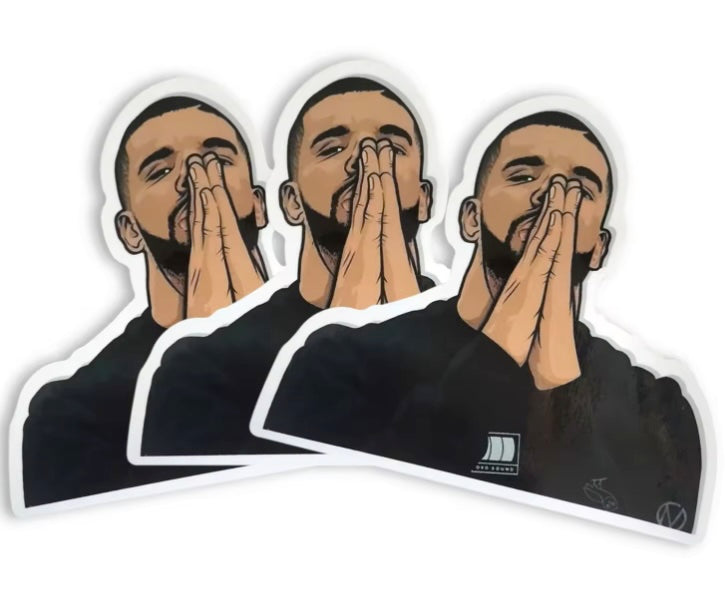 Drake Waterproof Adhesive Sticker