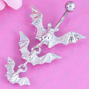 bat belly ring