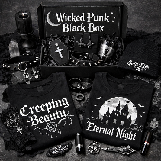 WICKED PUNK'S BLACK BOX MONTHLY SUBSCRIPTION BOX