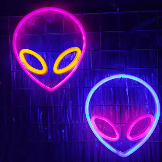 Wicked Punk Neon Alien Light