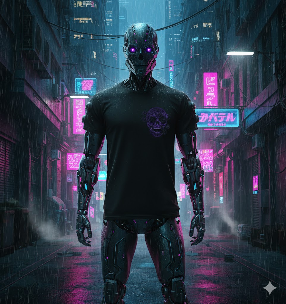 Dead Inside Skull T Shirt